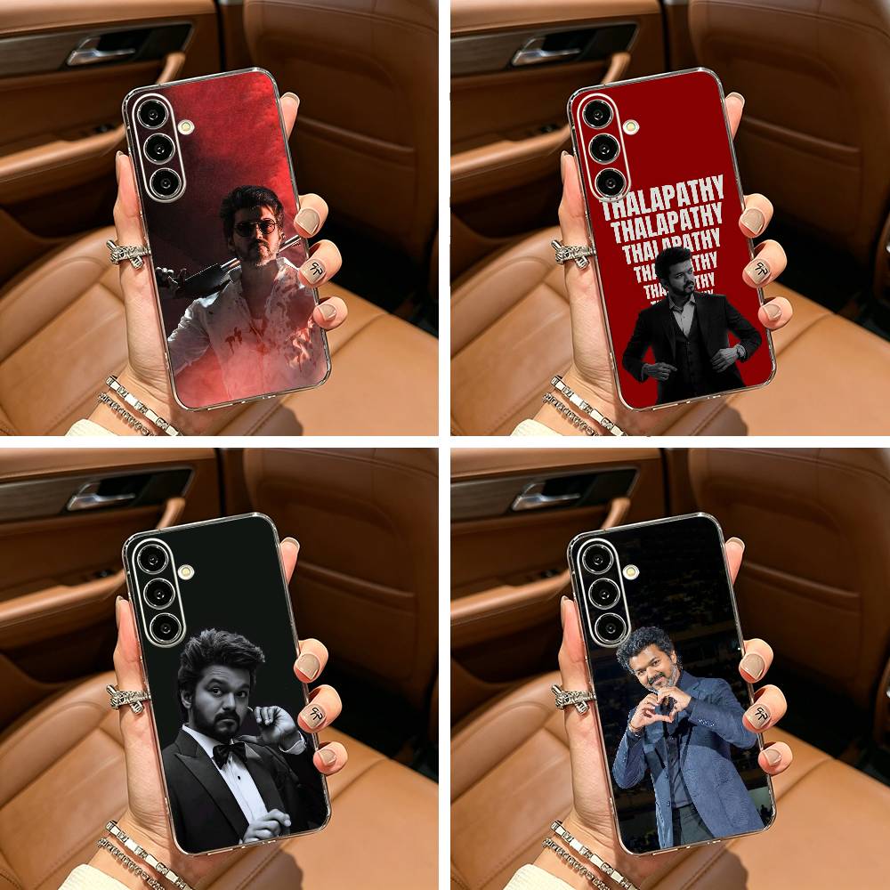 Phone Cases India - Thalapathy Vijay India Clear Soft Silicone