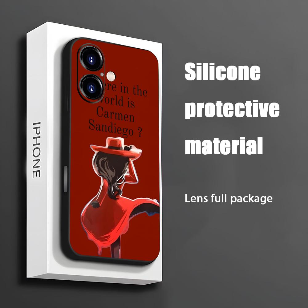 Phone Cases Xr Iphone - Hot Carmen Sandiego Cartoon Phone Case