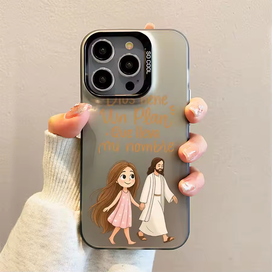 Phone Cases Xr Iphone - Cute Girl Walking With God Matte