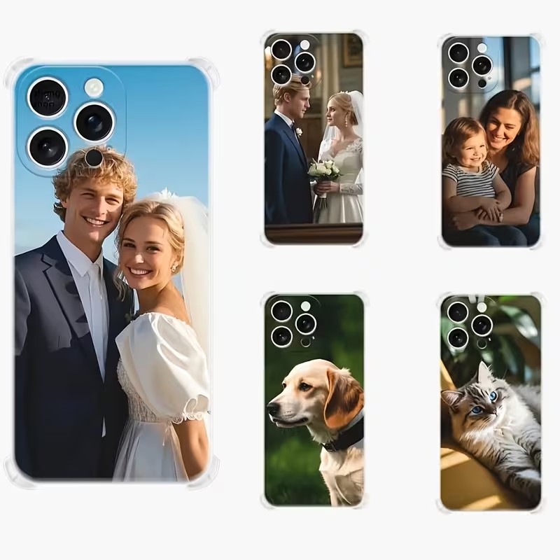 Phone Cases With Pictures - DIY Customization Photo Clear Phone Case