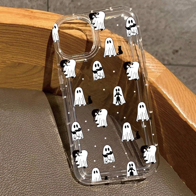 Phone Cases Xs - Western Halloween Cowboy Ghost & Flowers