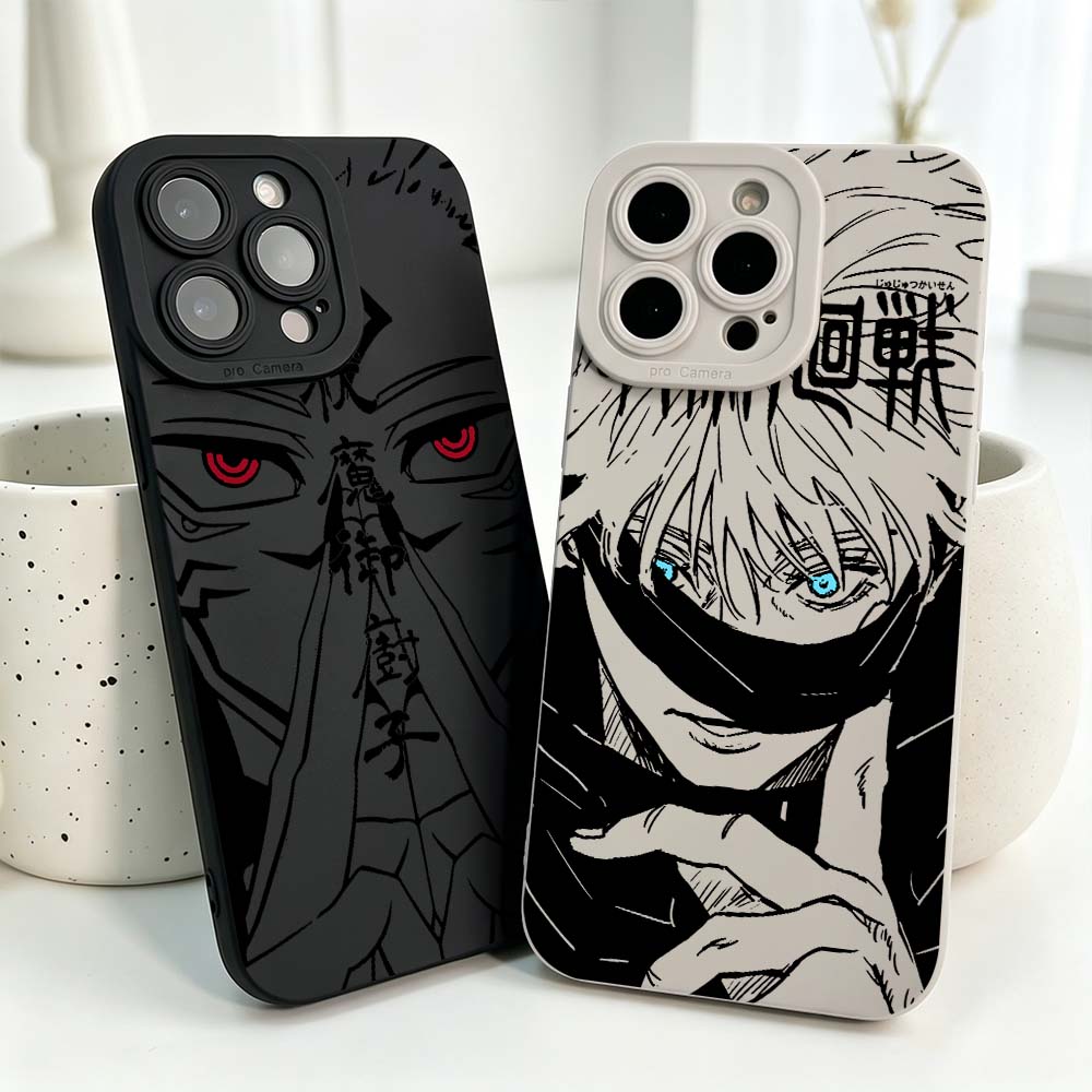 Phone Cases Xr Iphone - Anime Jujutsu Kaisen Cool Cover Silicone