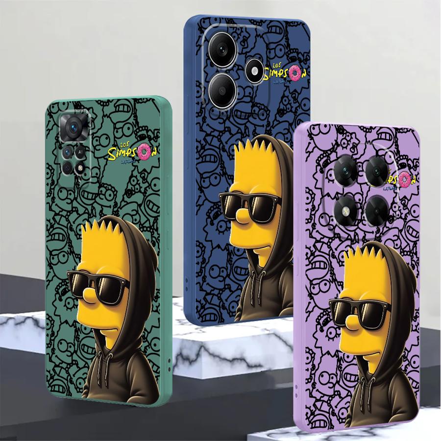 Phone Cases Redmi - The Simpsons Cool Bart Case for