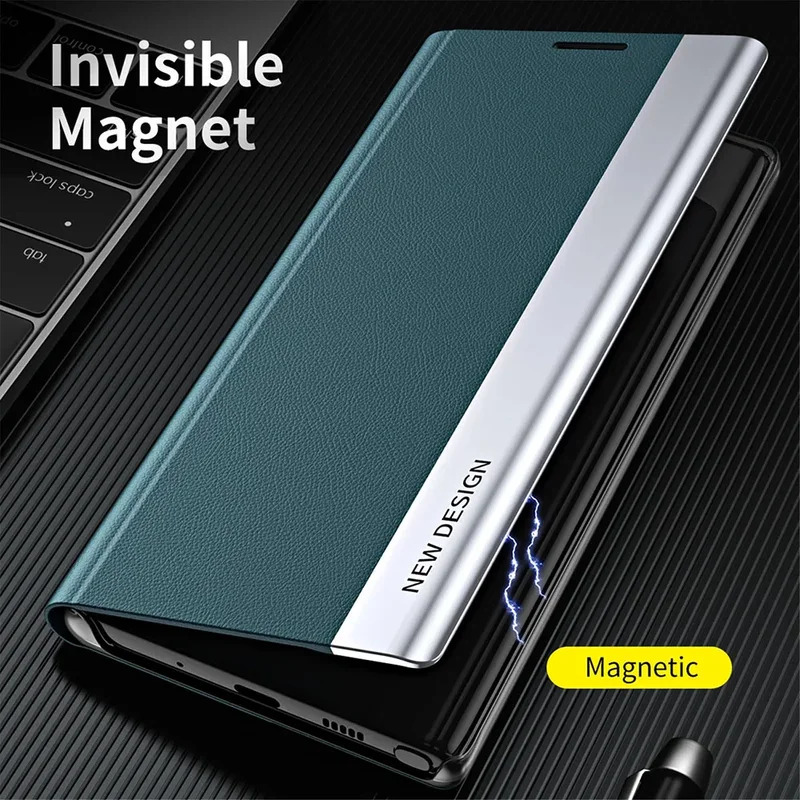 Luxury Plating Case - Luxury Leather Flip Plating Phone Cases