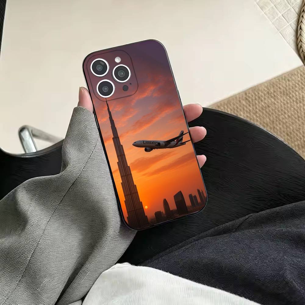 Dubai Burj Khalifa Airplane Ph - Phone Cases Dubai 评论和价格