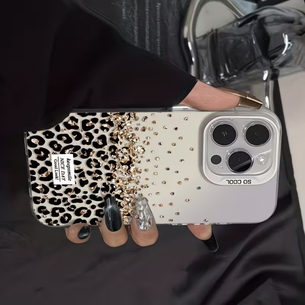Leopard Speckled Gold Matte Fi - Phone Cases Rugged 评论和价格