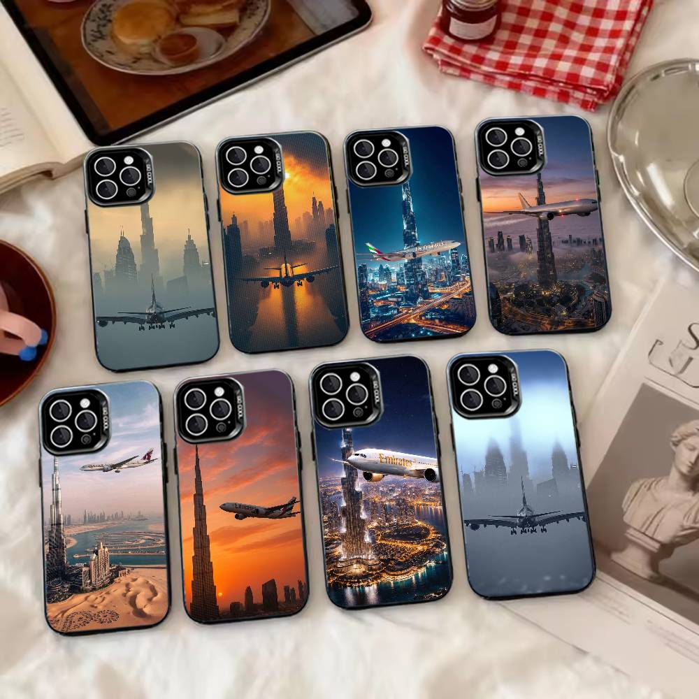 Dubai Burj Khalifa Airplane Ph - Phone Cases Dubai 评论和价格