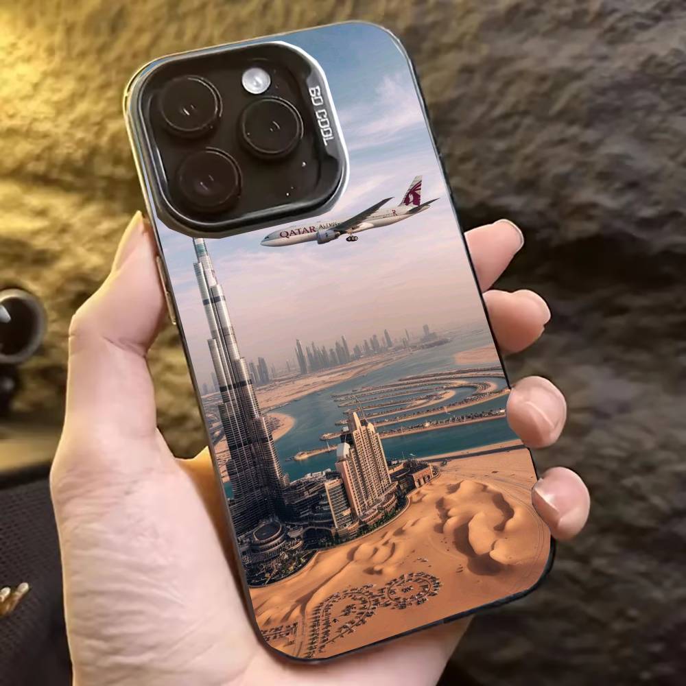 Dubai Burj Khalifa Airplane Ph - Phone Cases Dubai 评论和价格
