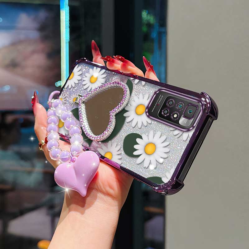 3pcs(White daisy phone Case+La - Phone Cases India 评论和价格
