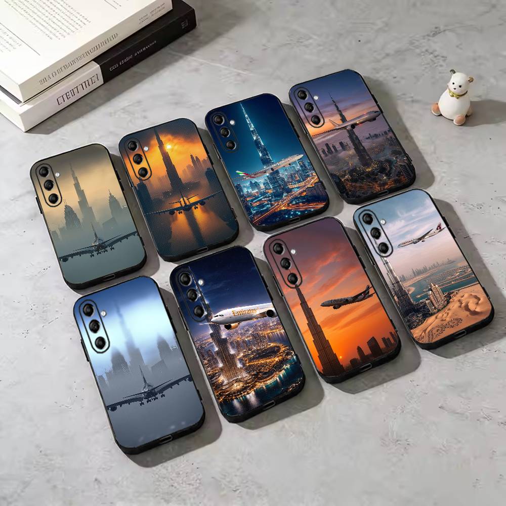 Dubai Burj Khalifa Airplane Ph - Phone Cases Dubai 评论和价格