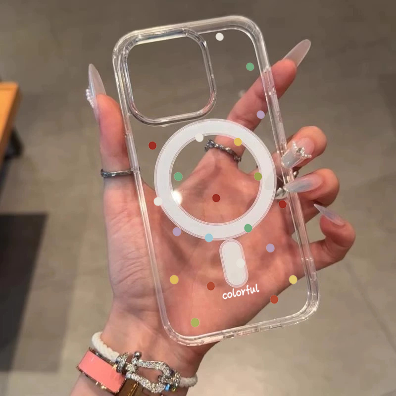 INS Korean Creative Colored Wa - Phone Cases Magsafe 评论和价格