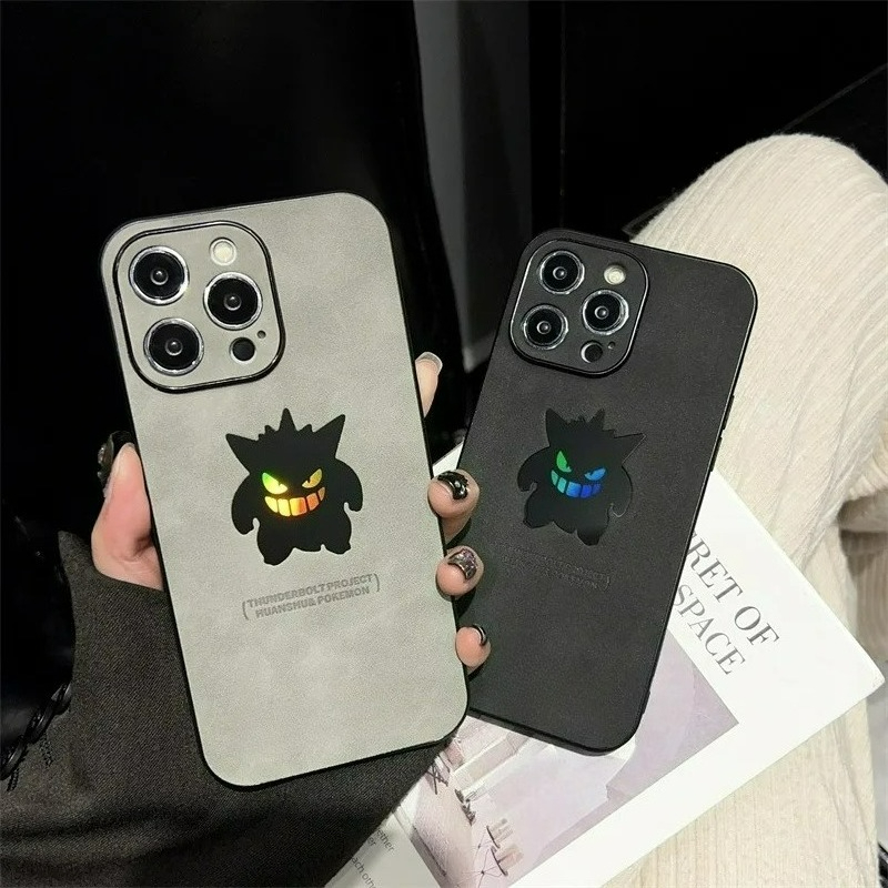 Cartoon Anime Gengar Leather T - Phone Cases Xr Iphone 评论和价格