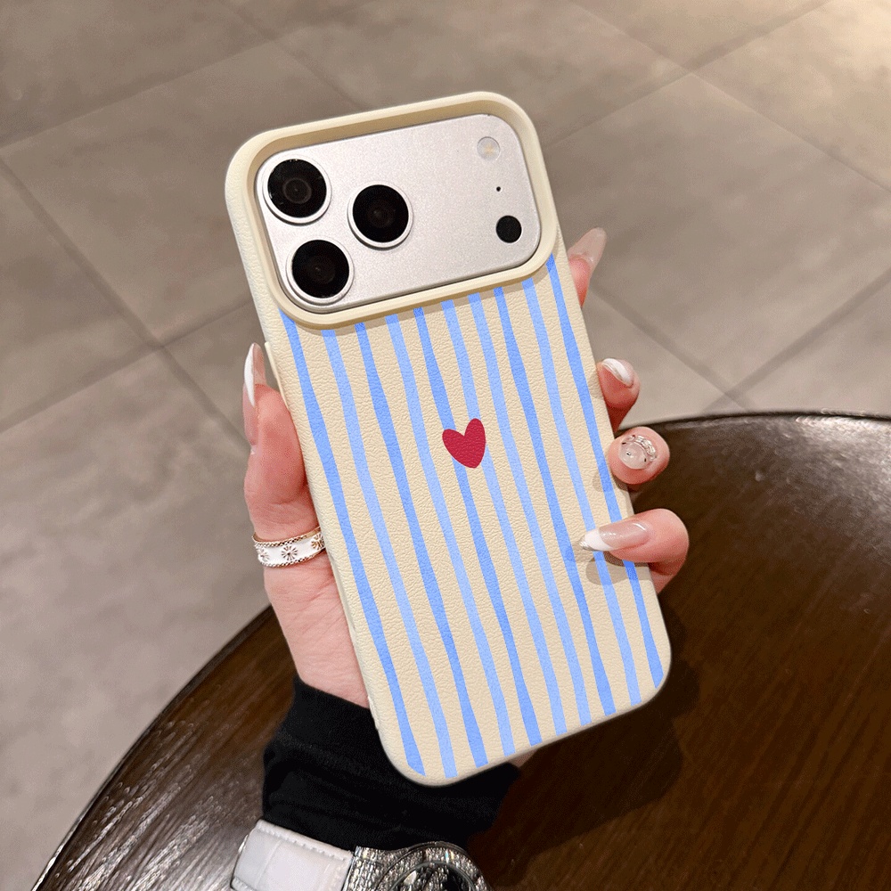 Vertical Stripes Hearts Phone  - Phone Cases Rugged 评论和价格