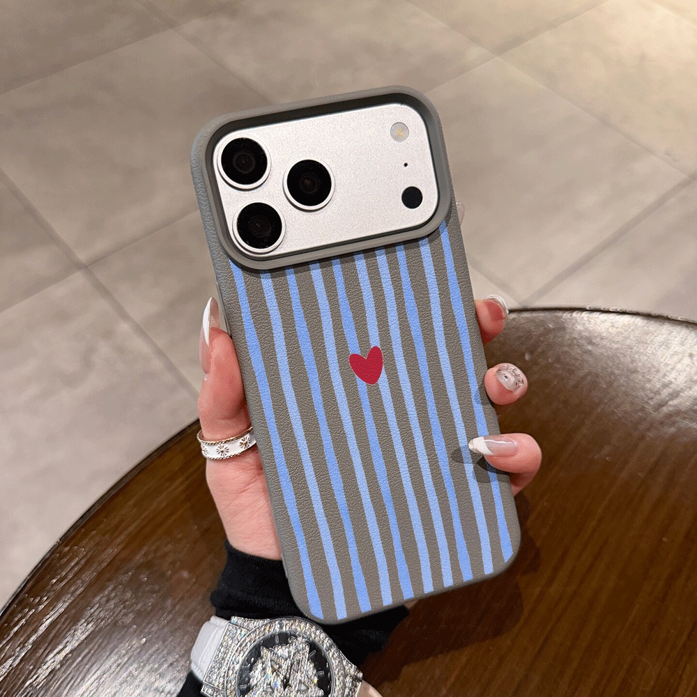 Vertical Stripes Hearts Phone  - Phone Cases Rugged 评论和价格