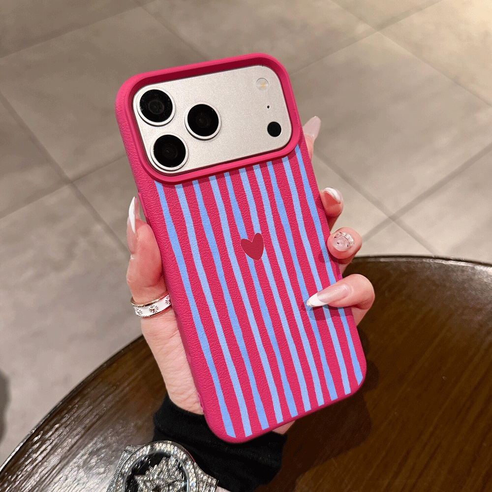 Vertical Stripes Hearts Phone  - Phone Cases Rugged 评论和价格