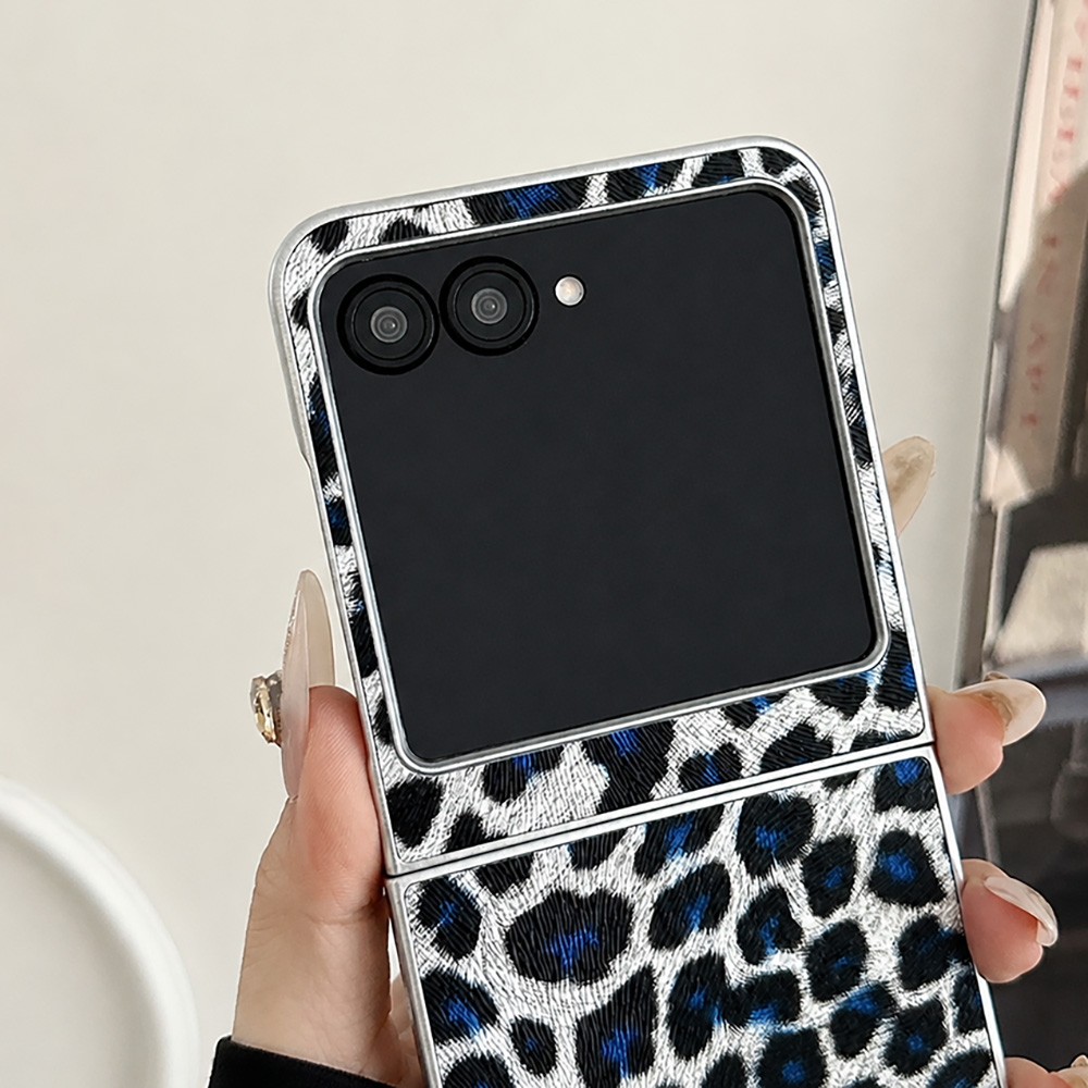 Leopard Print Folding Flip Pho - Phone Cases With Pictures 评论和价格