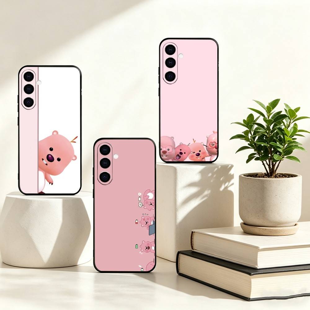 Lovely PinkC-CartoonL-Loopys-s - Phone Cases Loopy 评论和价格