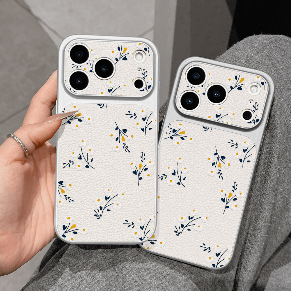 Flower Phone Case For iPhone 1 - Phone Cases With Camera Cover 评论和价格