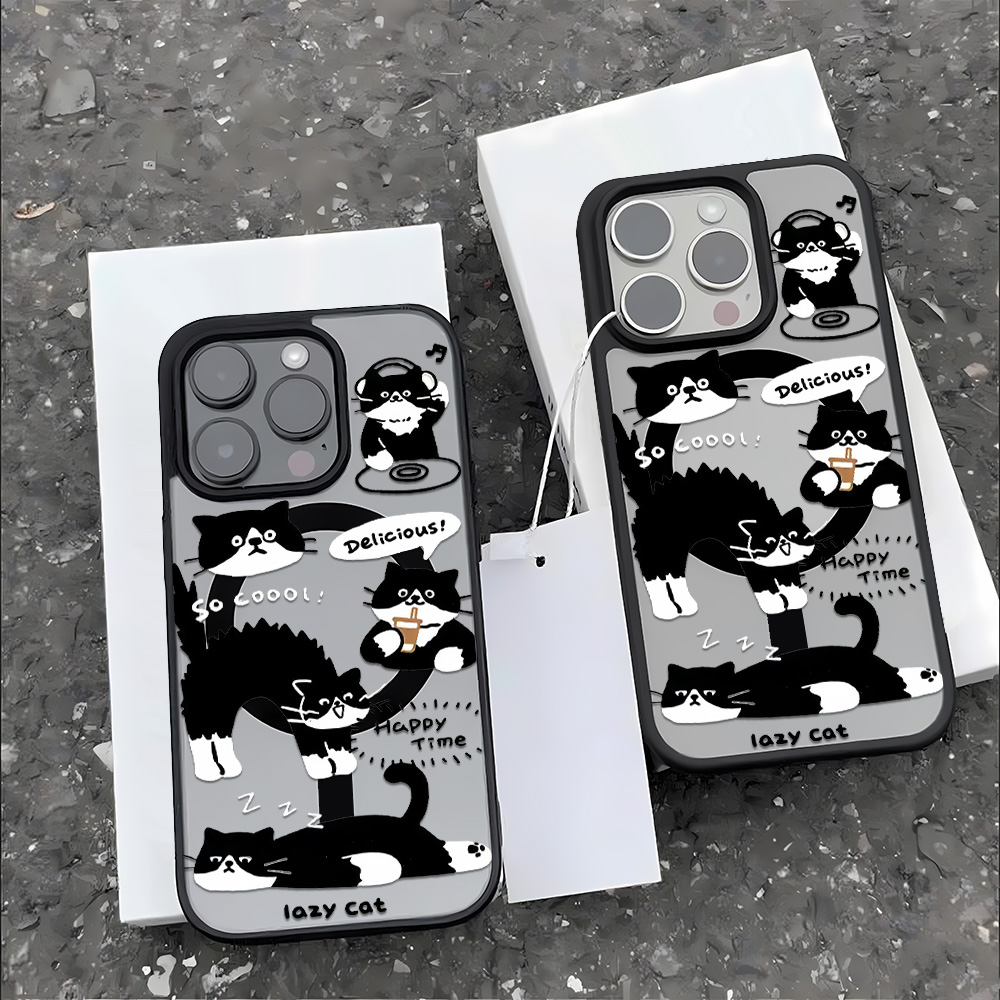 Funny Black Cat Wireless Charg - Phone Cases Magsafe 评论和价格