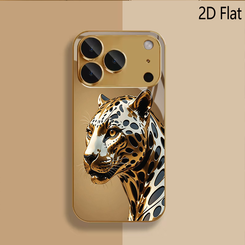 Cheetah print Patterned temper - Phone Cases With Camera Cover 评论和价格
