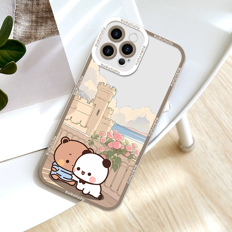 Cute BUBU DUDU Couple Clear Ph - Phone Cases Clear 评论和价格