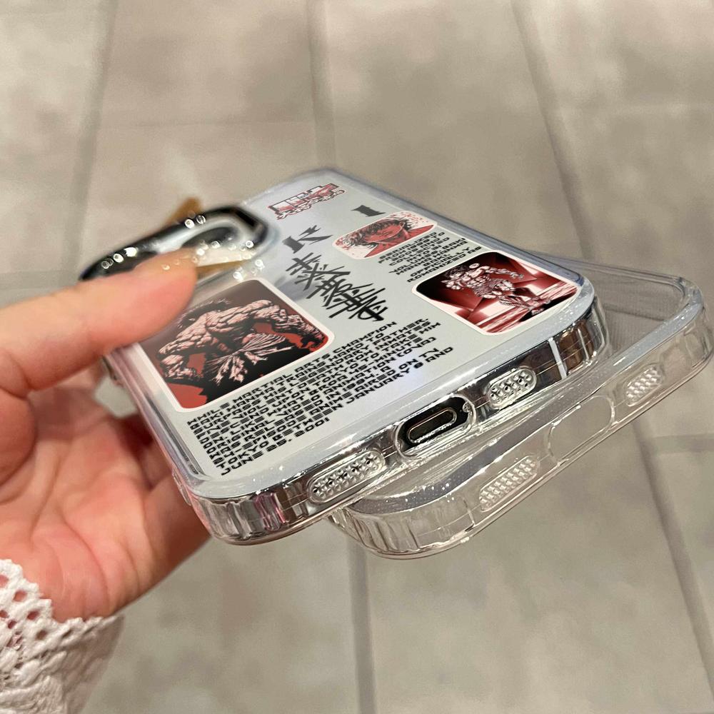 Cool B-Baki HanmaS Phone Case  - Phone Cases Clear 评论和价格