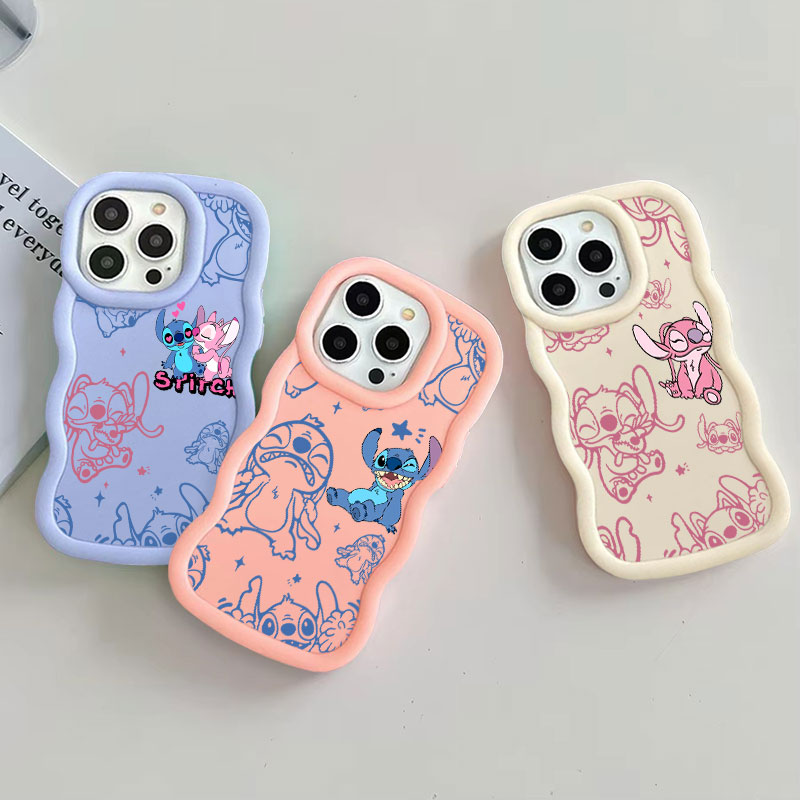 Stitch and Angel Cartoon Candy - Phone Cases Disney 评论和价格