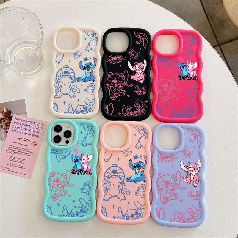 Stitch and Angel Cartoon Candy - Phone Cases Disney 评论和价格