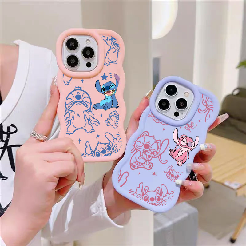 Stitch and Angel Cartoon Candy - Phone Cases Disney 评论和价格