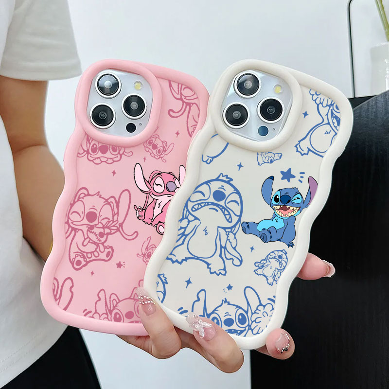 Stitch and Angel Cartoon Candy - Phone Cases Disney 评论和价格