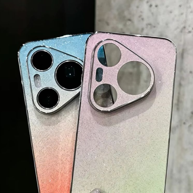Luxury Shiny Glitter Gradient  - Luxury Plating Case 评论和价格