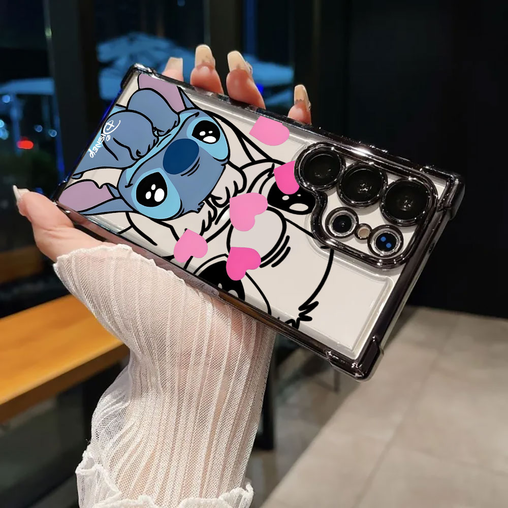 Stitch Line Background Silicon - Phone Cases Disney 评论和价格