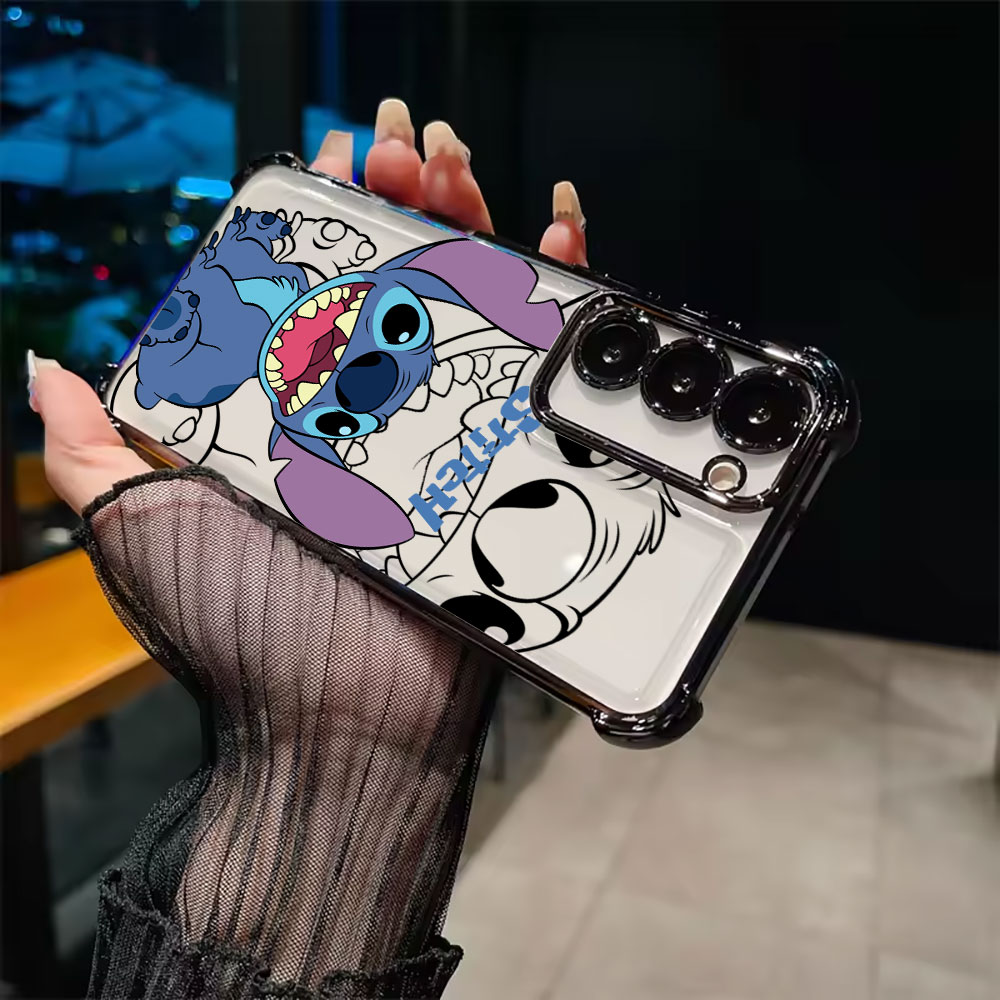 Stitch Line Background Silicon - Phone Cases Disney 评论和价格