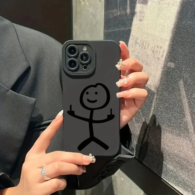 Cute Cartoon Matchman Matte Si - Phone Cases Rugged 评论和价格