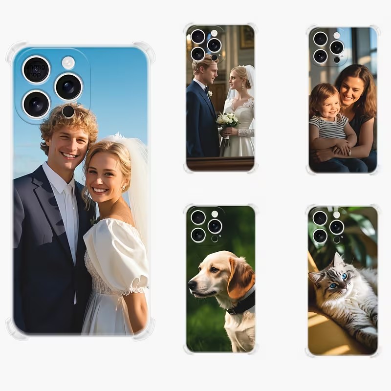 Clear Shockproof Cover For iPh - Phone Cases With Pictures 评论和价格