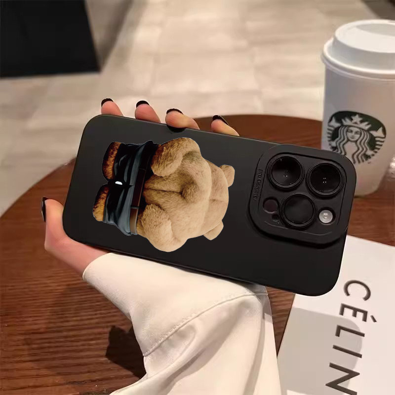 Funny Cool Bear Silicone Phone - Phone Cases Rugged 评论和价格