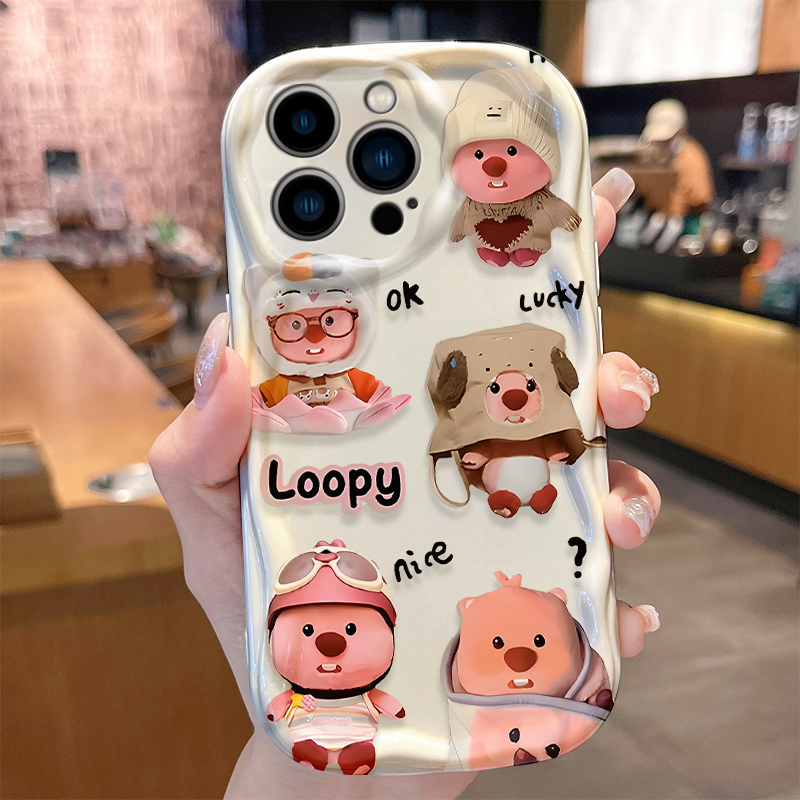 Lovely Loopy Wave Phone Case f - Phone Cases Loopy 评论和价格