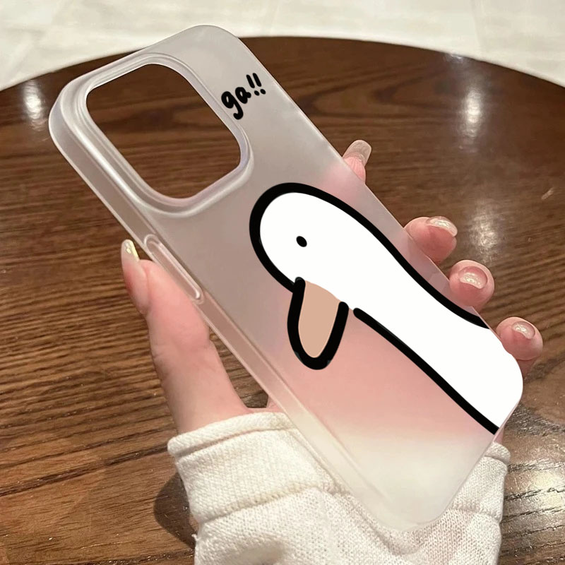 Super Cute Duck Quack Matte Tr - Phone Cases Rugged 评论和价格