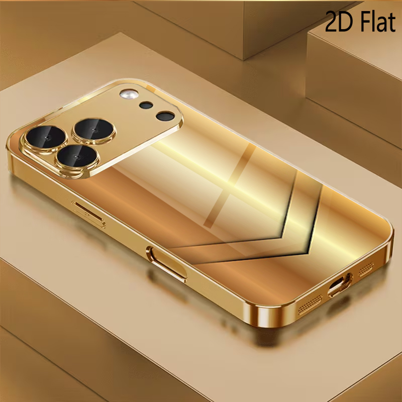 Gilding print Patterned temper - Phone Cases With Camera Cover 评论和价格