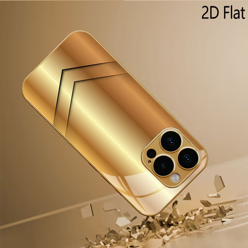 Gilding print Patterned temper - Phone Cases With Camera Cover 评论和价格