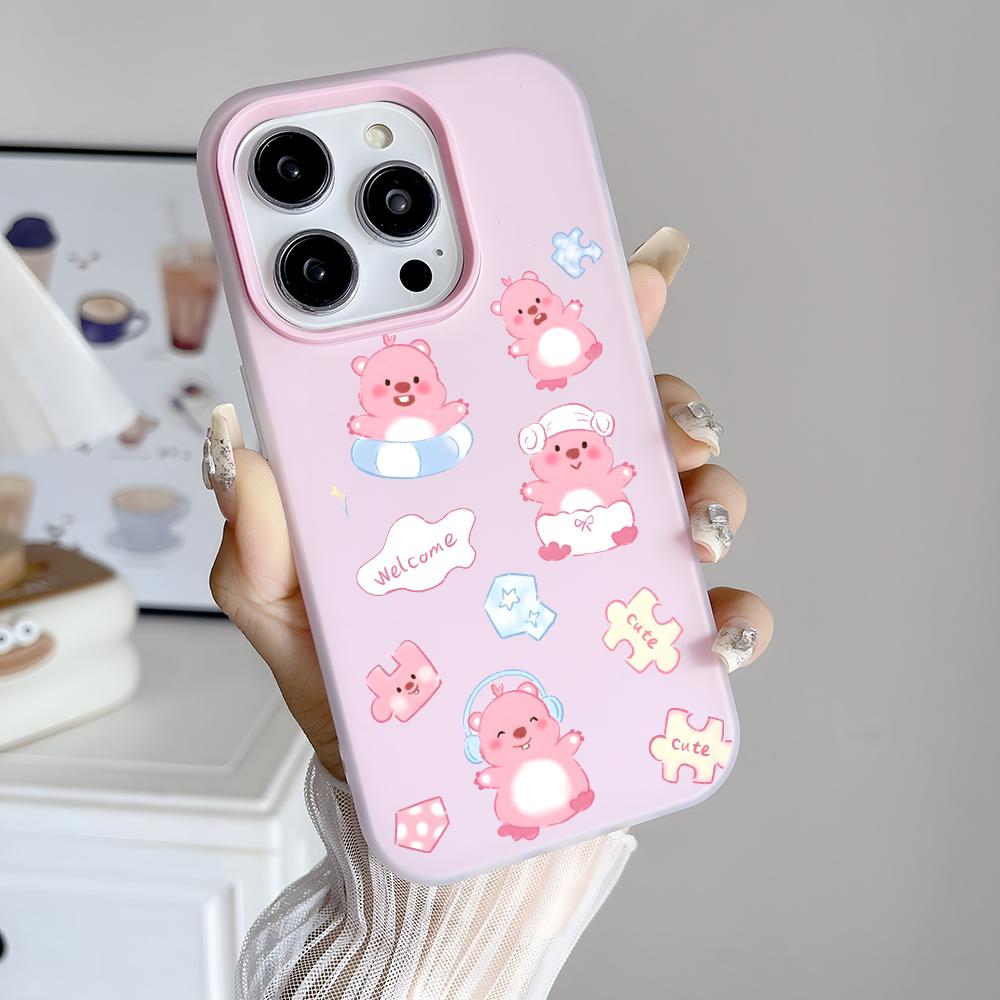 Phone Case Jelly like 2 in 1 d - Phone Cases Loopy 评论和价格