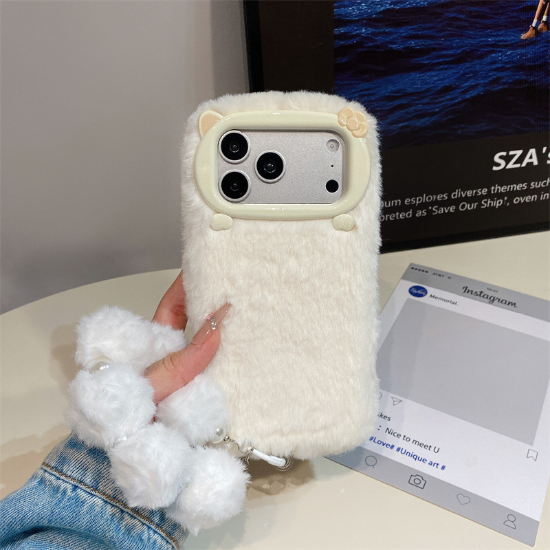 Luxury Solid Colors Furry Plus - Phone Cases For Iphone 13 评论和价格