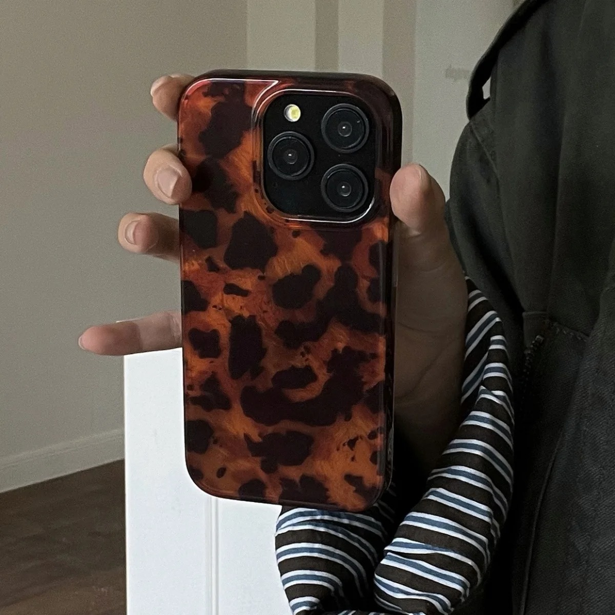 Retro Amber Texture Laser Phon - Phone Cases Xr Iphone 评论和价格