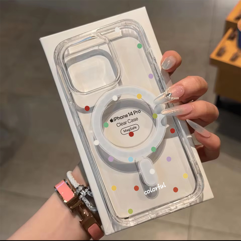 INS Korean Creative Colored Wa - Phone Cases Magsafe 评论和价格
