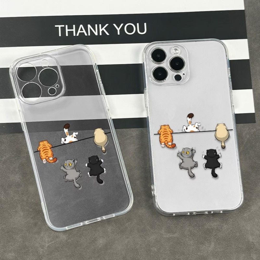 Five Cute Cat Pattern Phone Ca - Phone Cases Xs 评论和价格