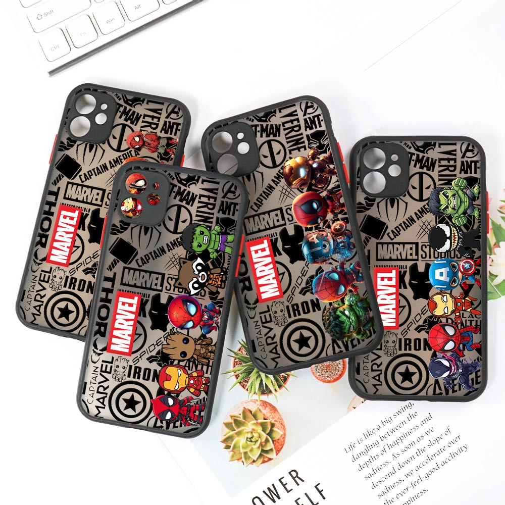Cute Marvel Heroes Matte Trans - Phone Cases Rugged 评论和价格