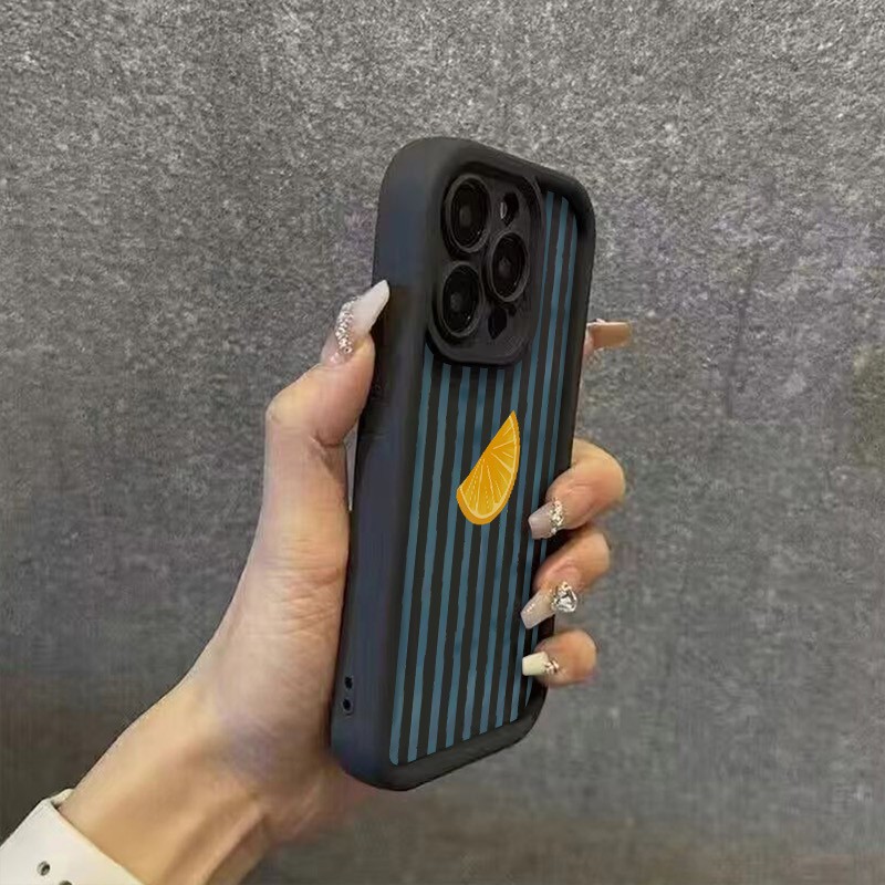 Striped Lemon Slice Pattern Ph - Phone Cases Xr Iphone 评论和价格