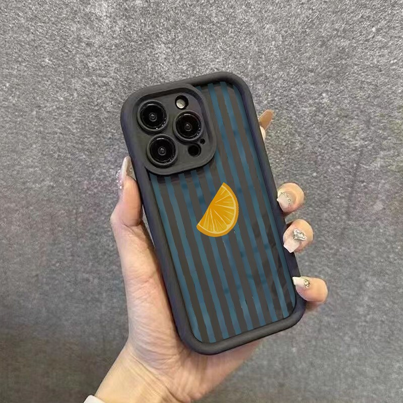 Striped Lemon Slice Pattern Ph - Phone Cases Xr Iphone 评论和价格