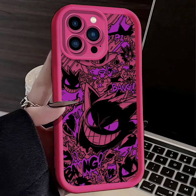 P-Pokemon Gengar Graffiti Phon - Phone Cases Xr Iphone 评论和价格