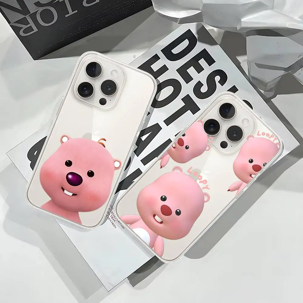 Korea-P-Pororo Cute L-Loopy Ph - Phone Cases Loopy 评论和价格